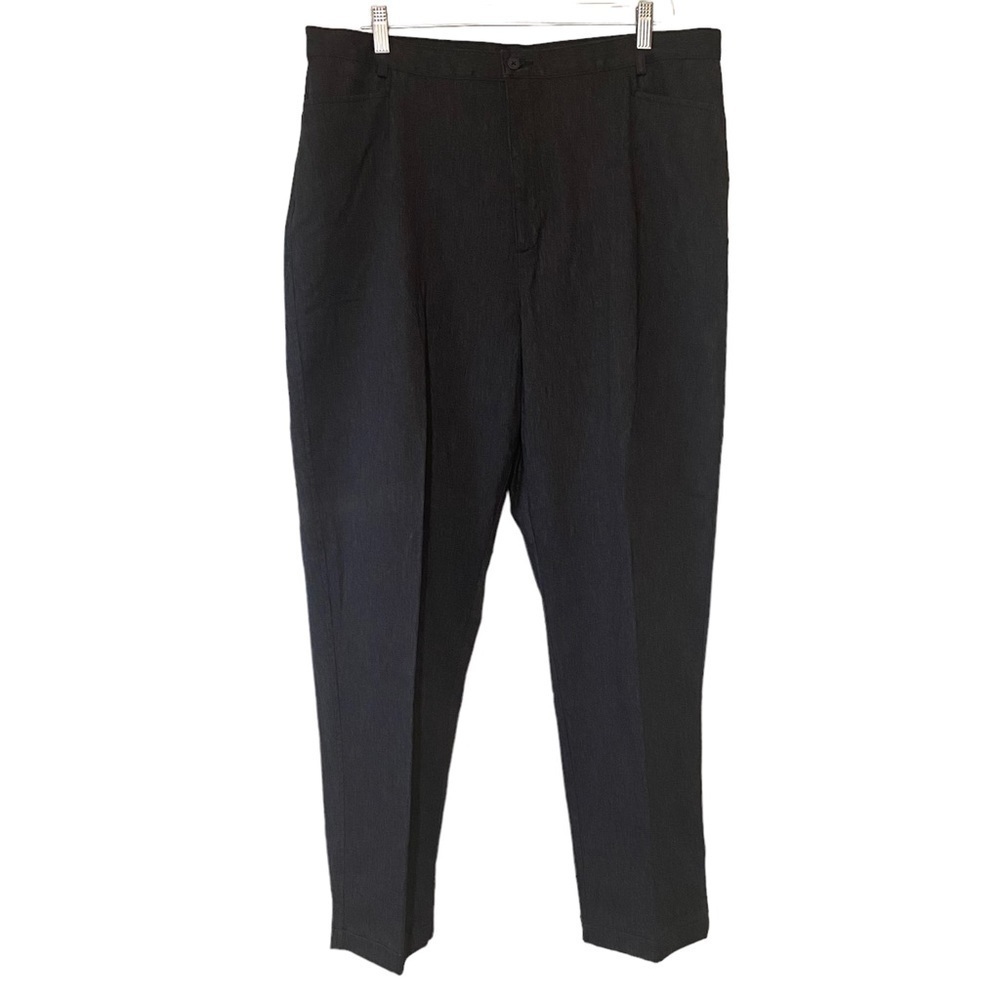 Lands’ End NWT Charcoal Gray Trousers Sz 20